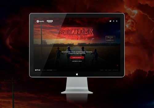 Spotify x Stranger Things 2