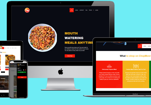 ChopMore- Online Resturant