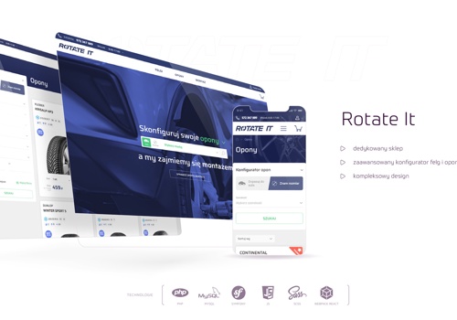 Online store for the automotive industry