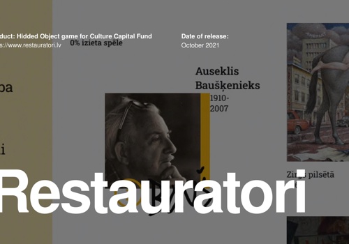 Hidden object game Restauratori