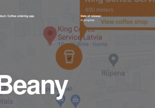 Coffee ordering app Beany