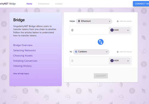 SigularityNet Bridge