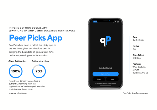 Peer Picks App Development