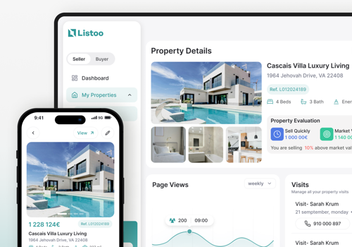 Listoo’s Real Estate Platform