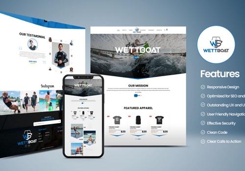 Website Design & Development for eCommerce Company
