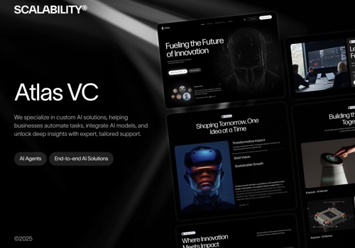 Custom AI Web App & Website for a VC