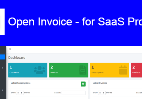 Open Invoice for saas projects