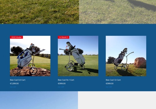 Website designing for My Golf Cad