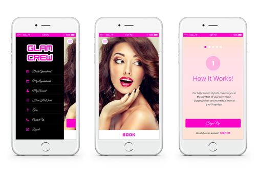 Saloon Beauty App- Glam-Crew