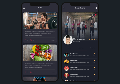 Fitness Social Network