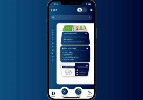 DECK - Digital Business Cards