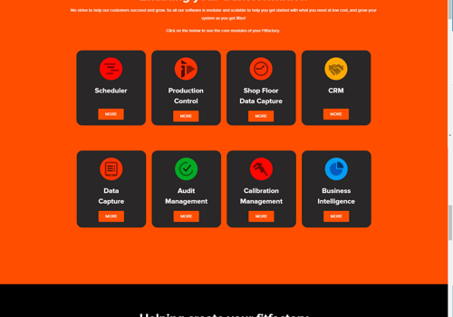 Web Development for FitFactory