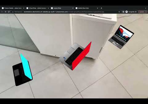 AR/VR based eCommerce and CRM for electronics
