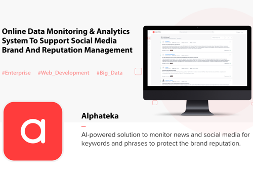 Web-Based Media Monitoring & Analytics System