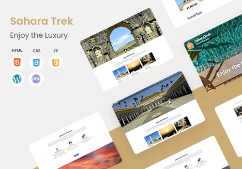 Website Development and SEO for SaharaTrek