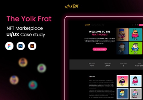 Website UI/UX and Development for The Yolk Frat