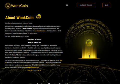 Cryptocurrency Web Development