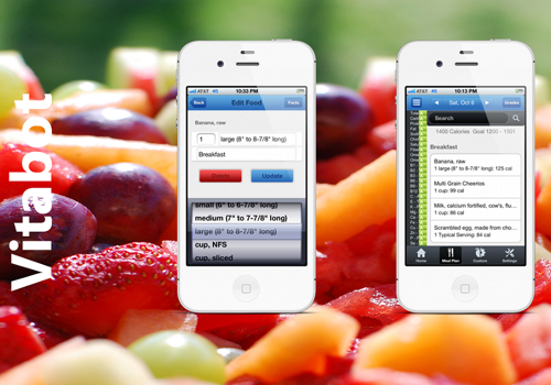 Vitabot iPhone app