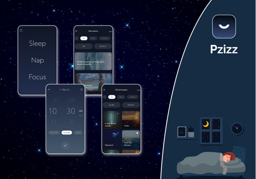 Pzizz meditation app to help Insomnia patience