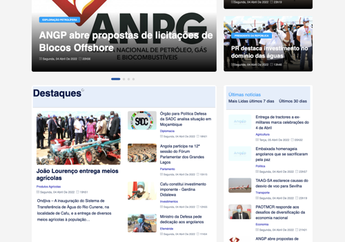 National New Portal -Angola