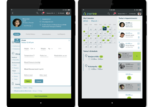 Medical App with EMR, Appointments, etc