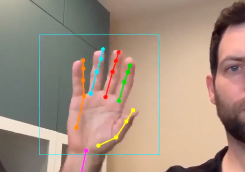 AI, Computer Vision, hand 3d Theater.