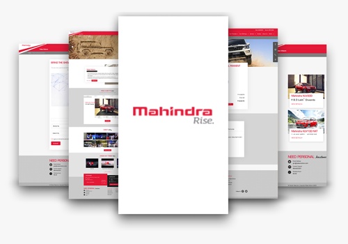 Web dev for a Automobile Industry