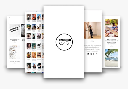 Web dev of a blog website