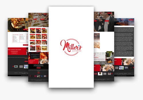Web development for a Catering website