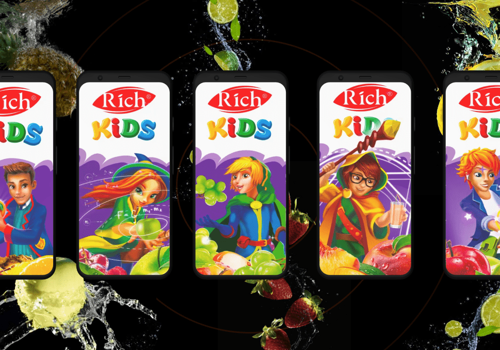 Rich Kids AR application