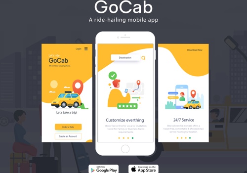 GoCabs - A ride-hailing mobile app