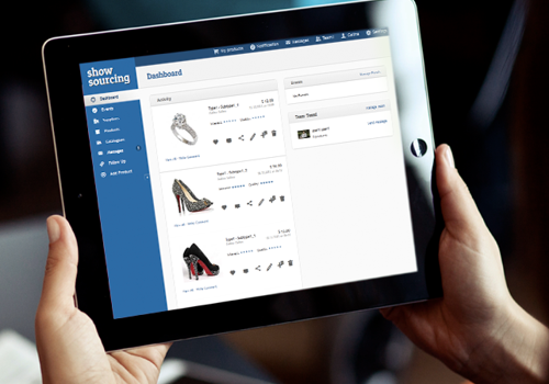 Software solution for marketing specialists, allowing to look for products fastly, share it to colleagues and add to sales catalogues.