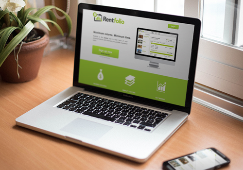 Web application for a real estate accounting tool.