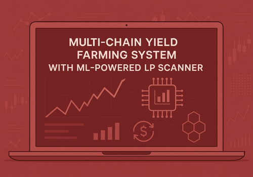 Multi-Chain Yield Farming System with ML-Powered L