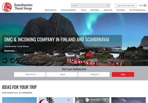 Development of a tourist aggregator