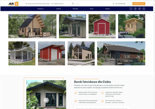 Redesign of a polish wooden house construction