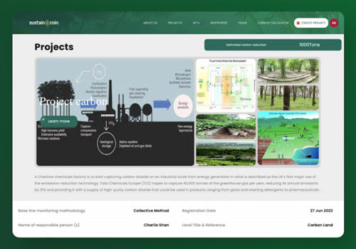 Carbon Credit Trading dApp