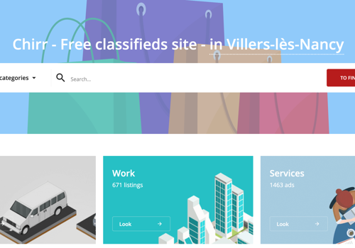 Chirr website development