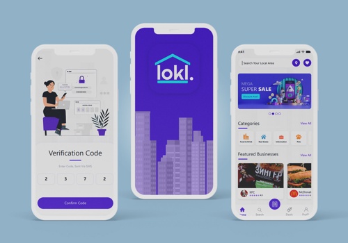 Lokl App Design