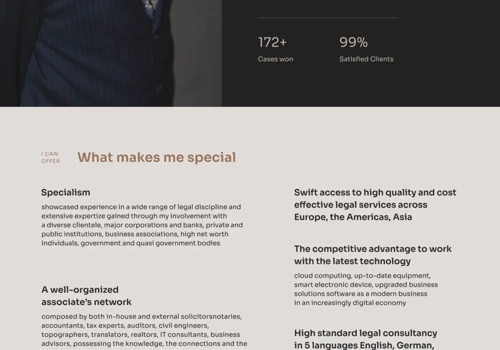 Website Design for Deni Hunoy