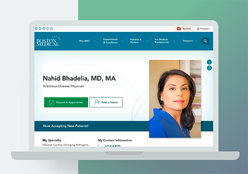 Boston Medical Center Website