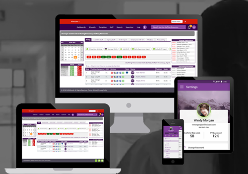 ENTERPRISE STAFF SCHEDULING FOR HEALTHCARE