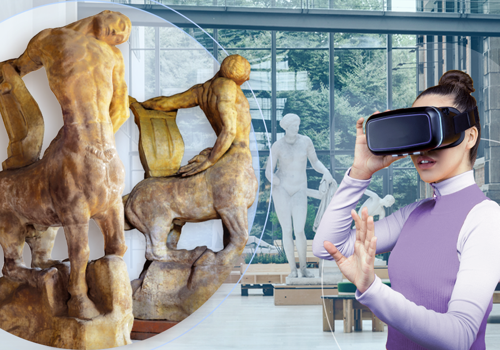 Online Art Interactive 3D Sculpture Model