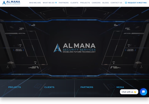Al Mana Security Services - Website