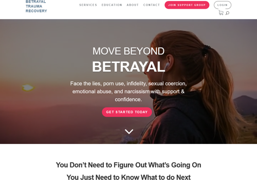 Betrayal Trauma Recovery - Website
