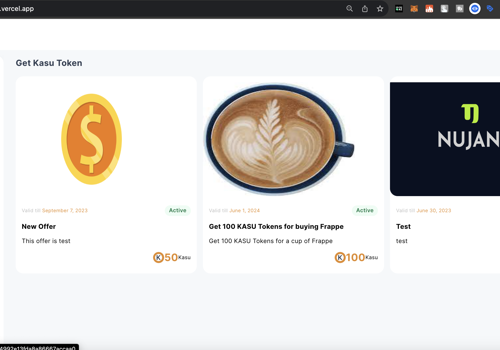 Blockchain Based Loyalty Program