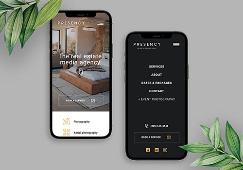 Presency Media's Website