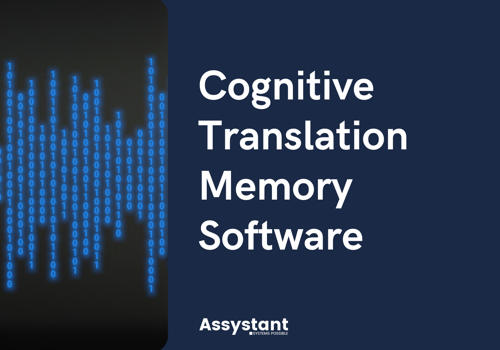 Cognitive Translation Memory Software