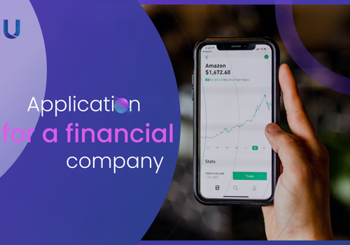 Application for a financial company.