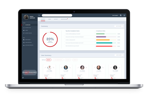 UIUX Design for a custom enterprise compliance App